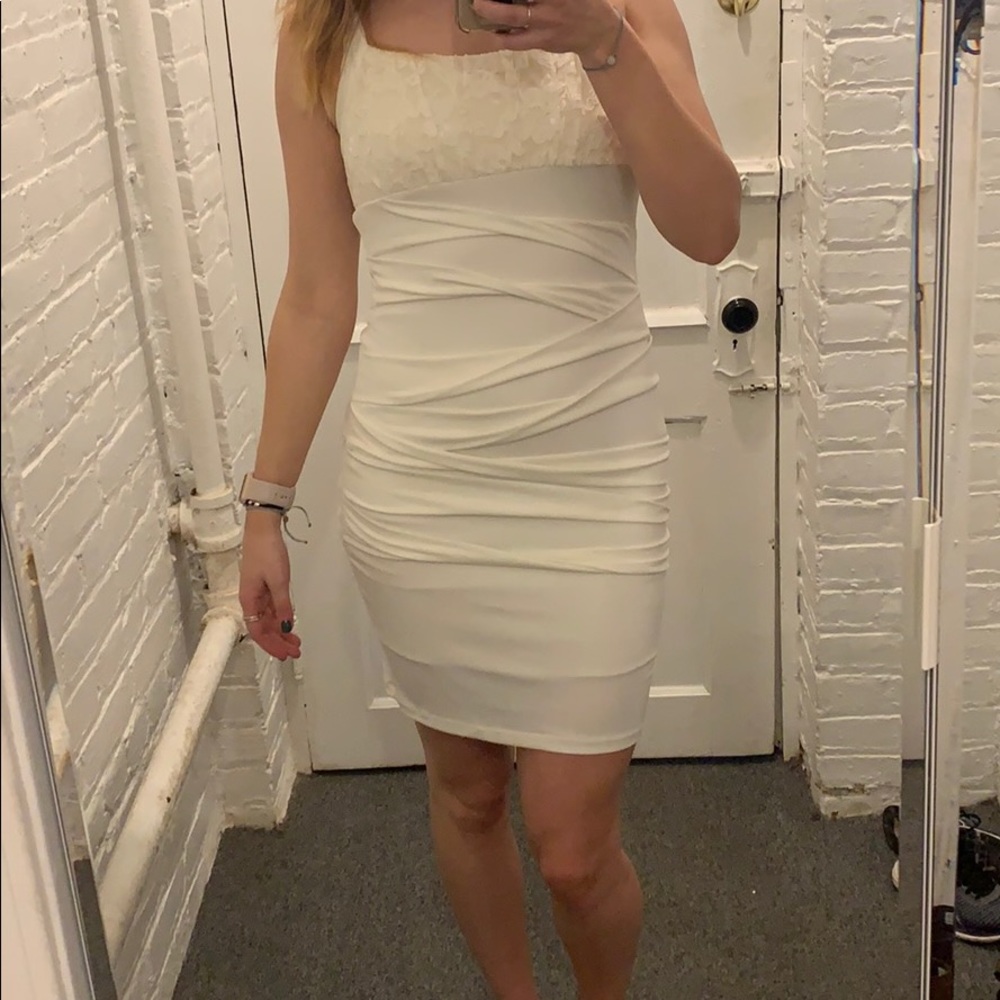White right dress